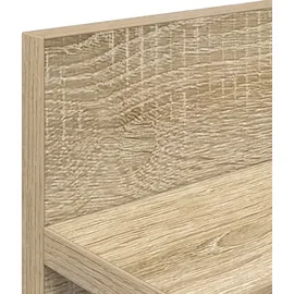 vidaXL Garderobenständer Sonoma Eiche 60 x 10,5 x 18 cm