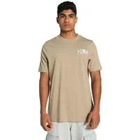 Puma Squad Small Graphic Tee braun XXL