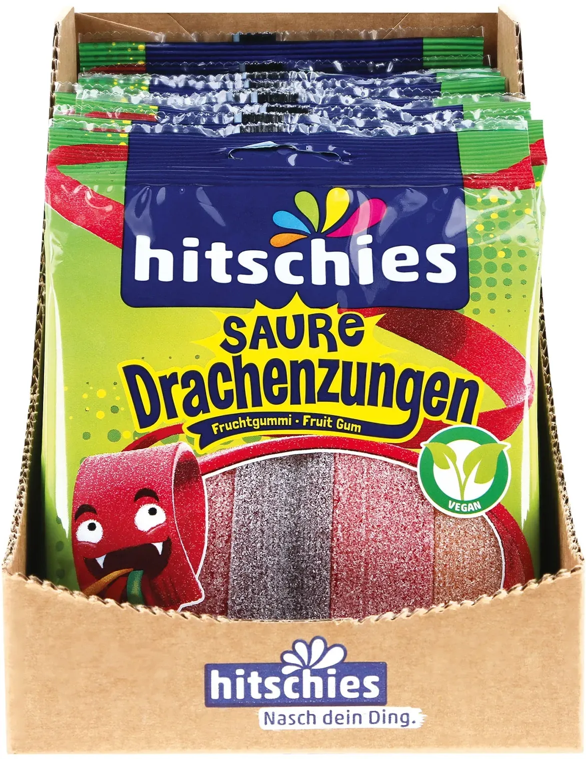 hitschies Saure Drachenzungen 125 g, 20er Pack