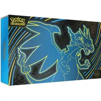 Pokémon: Ultra-Premium-Mega-Glurzard X-ex Kollektion vom Pokémon TCG (Zwei holografische Promokarten, 18 Booster-Packs und Premium-Zubehör)