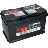 AGM Start Stopp Batterie FIAMM Ecoforce 12V 80Ah 800A/EN VR800 Autobatterie