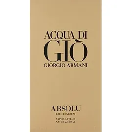 Giorgio Armani Acqua di Gio Absolu Eau de Parfum 125 ml