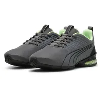 Puma Unisex Voltaic Evo Light Road Running Shoe, Cool Dark Gray-Fizzy Lime, 42 EU