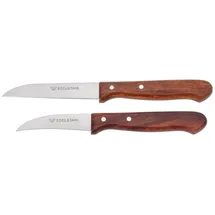 Gräwe 2-TLG Messerset mit Holzgriff