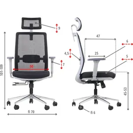 stema p.s.a. Bürodrehstuhl CUTLER GF 20 x 20