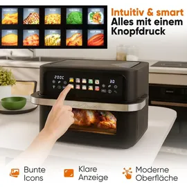 Clatronic ProfiCook Heißluftfritteuse PC FR 1313 H schwarz