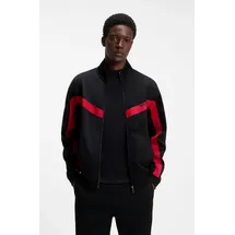 Hugo Sweatjacke Darti rot / schwarz L