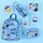 A Little Lovely Company Piraten-Rucksack, Blau, - Middelgroot