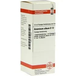 ARSENICUM ALBUM D 12 Dilution 20 ml