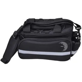 Filmer Gepäckträgertasche Multi schwarz/silber