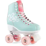 Rio Roller Script teal/coral, 37