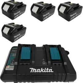 Makita DUB362PT4 inkl. 4 x 5,0 Ah