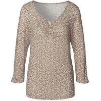 VIVANCE 3/4-Arm-Shirt Damen rose-bedruckt Gr.32/34