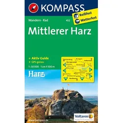 Mittlerer Harz 1 : 50 000