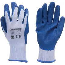 Silverline 427550 Latex-Bauarbeiterhandschuhe Größe: L