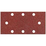 Fortis Schleifpapier Klettschleifstreifen 93 x 178 mm K120 6 Stück
