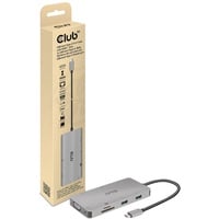 Club 3D USB Gen1 Type-C 9-in-1 hub mit HDMI,