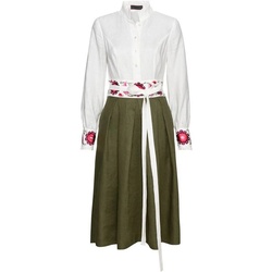 Reitmayer Trachtenkleid Leinenkleid grün 40