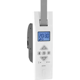 Matofix PRO elektrischer Gurtwickler Unterputz mit Display 23 mm Gurtbreite Weiß