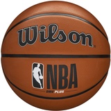 Wilson NBA DRV PLUS, Outdoor, Gummi, Größe: 5, Braun