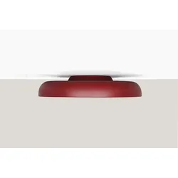 Lumen Center Zero 50 Deckenleuchte rot | warmweiß (3000 K)