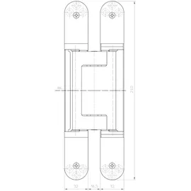 Simonswerk Türband TECTUS TE 640 3D silberfärbig