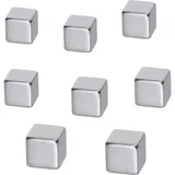 Sigel Magnete silber 1,0 x 1,0 x 1,0 cm