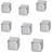 Sigel Magnete silber 1,0 x 1,0 x 1,0 cm