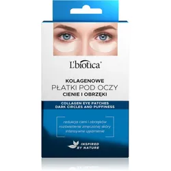 L’biotica Masks Kollagen-Maske für den Augenbereich gegen Schwellungen und Augenringe 3 x 2 St.
