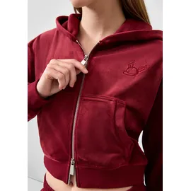 QS x Von Dutch Sweatjacke rot L
