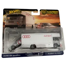 Hot Wheels Audi S4 Quattro Team Transport bunt 1:64