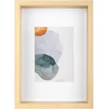 walther design Shape 3D FSC-Holzrahmen braun 21x30 cm 1er Set