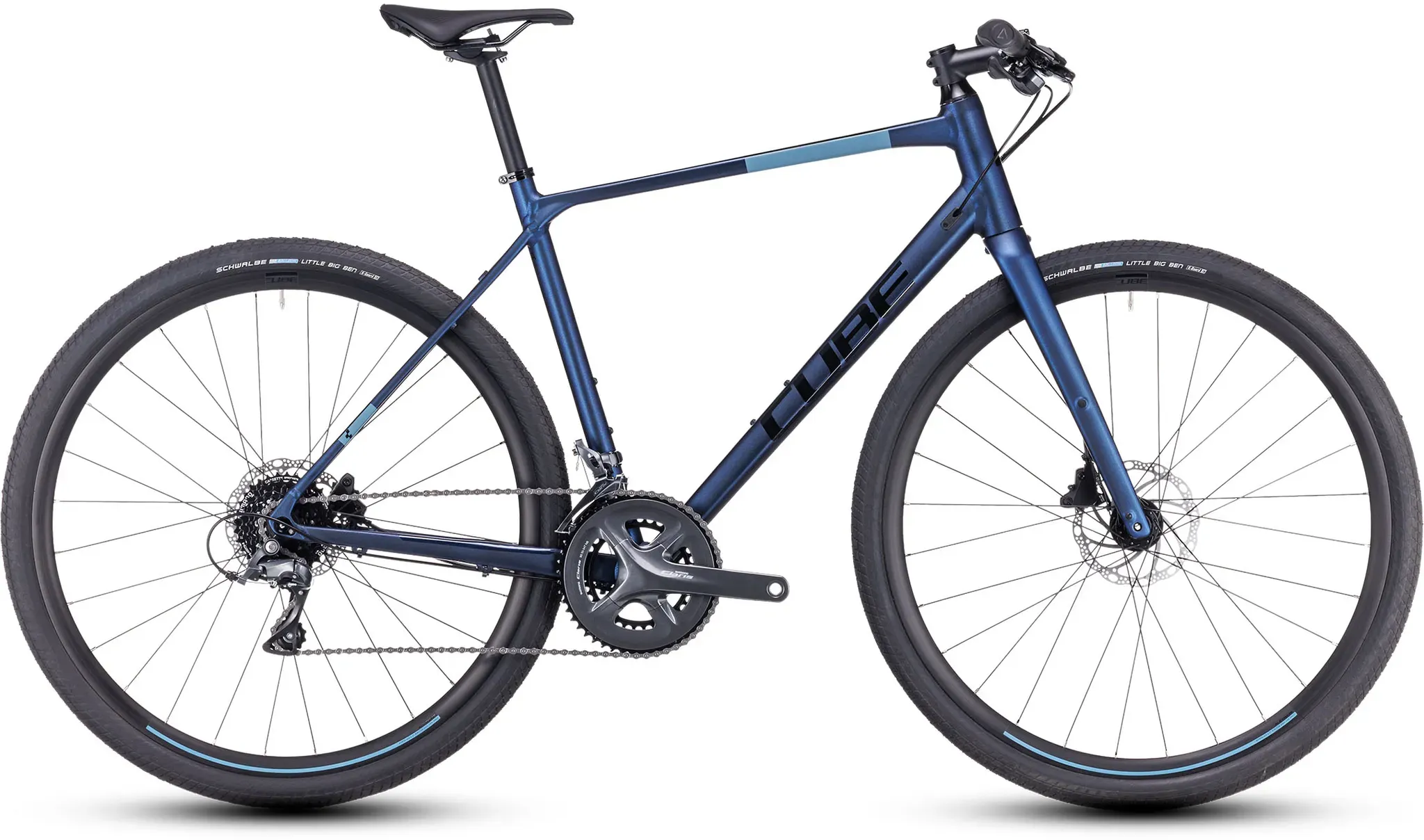 Cube Nulane - 28'' Fitness Bike 2023 | velvetblue ́n ́black - 59 cm