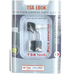 Eurotravel TSA Lock With Key  schwarz