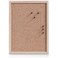 Zeller Pinboard 40 x 30 cm Kork/Kiefer