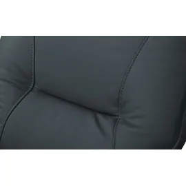 Musterring Relaxsessel MR276 Leder 74 x 108 x 80 cm Blau mit Relax-Funktion