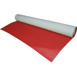 Tischdeckenrolle aus Normalpapier 1x100m - Farbe - Rot 40gr extra