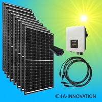 Solaranlage 3200Watt Komplettpaket 3,2 KW Solar Anlage Balkonkraftwerk Plug