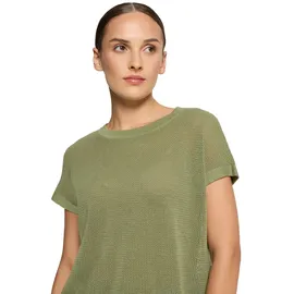Betty Barclay Lochstrick-Pullover ohne Arm Grün 44