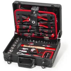 PROMAC Alu-Werkzeugkoffer TFCO-114P | 114-teilig