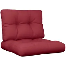vidaXL Palettenkissen 2-tlg. 120 x 80 x 10 cm lila