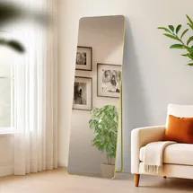 CLP Spiegel Gurnee, Standspiegel und Wandspiegel in einem, Ganzkörperspiegel Metallrahmen in mehreren Größen und Farben