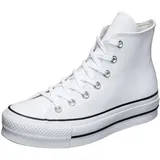 Chuck Taylor All Star Platform Leather High Top white/black white 42