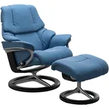 Stressless Stressless® Relaxsessel »Reno«, mit Signature Base, Größe S, M & L, Gestell Schwarz