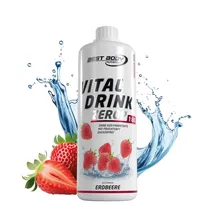 Best Body Nutrition Low Carb Vital Drink Erdbeere 1000 ml