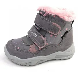 superfit GLACIER warm gefütterte Gore-Tex Stiefel, GRAU/ROSA 2500