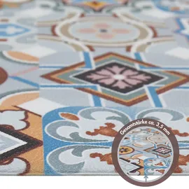Andiamo Läufer Marrakesch blau-grau 120 x 170 cm