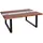 möbelliebling Couchtisch Baumkante Braun Akazie 118 x 45 x 80 cm