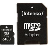 Intenso microSD Class 10 64 GB + microSD-Adapter