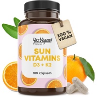 Vitamin D3 K2 Omega 3 + Calcium Magnesium und Zink - 180 Kapseln 5000 IE - Vitamin d hochdosiert - O3-D3-K2 (1 Stück (1er Pack))